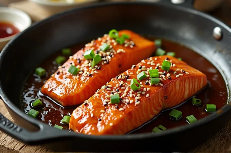 Honey Glazed Salmon