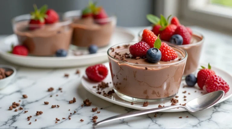 Cottage Cheese Chocolate Mousse