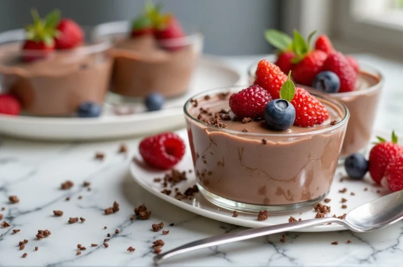 Cottage Cheese Chocolate Mousse