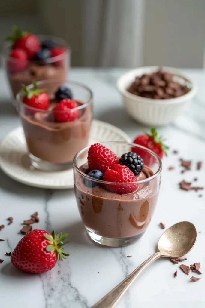 Cottage Cheese Chocolate Mousse