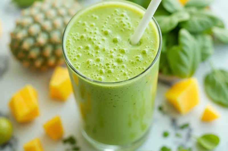 Detox Island Green Smoothie Recipe