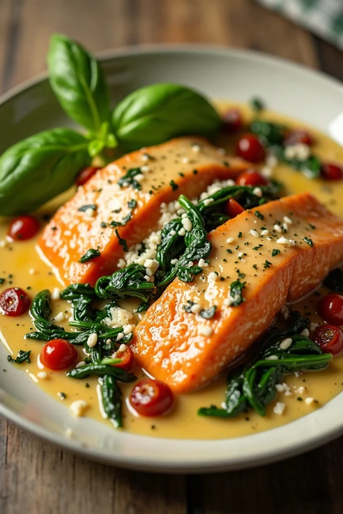 Creamy Tuscan Salmon