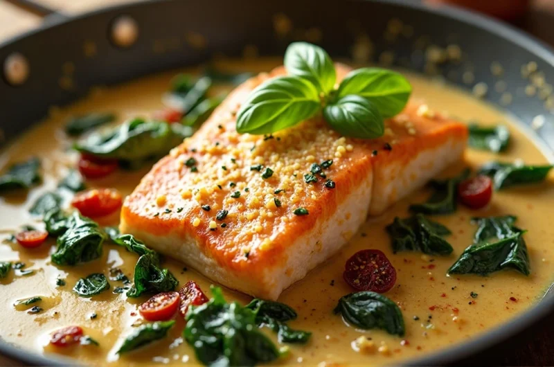 Creamy Tuscan Salmon