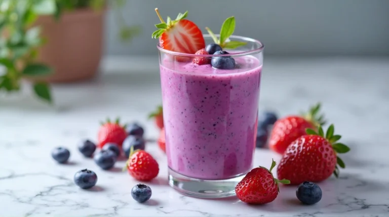 Strawberry Blueberry Smoothie