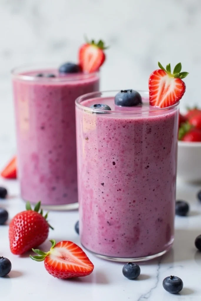 Strawberry Blueberry Smoothie