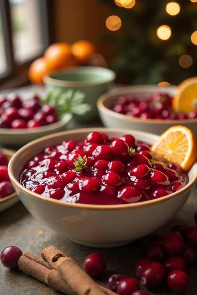 cranberry sauce