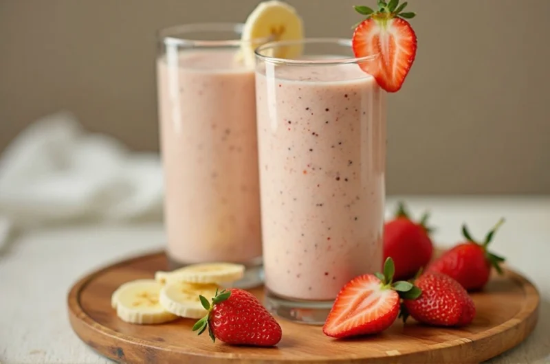 Strawberry Banana Smoothie