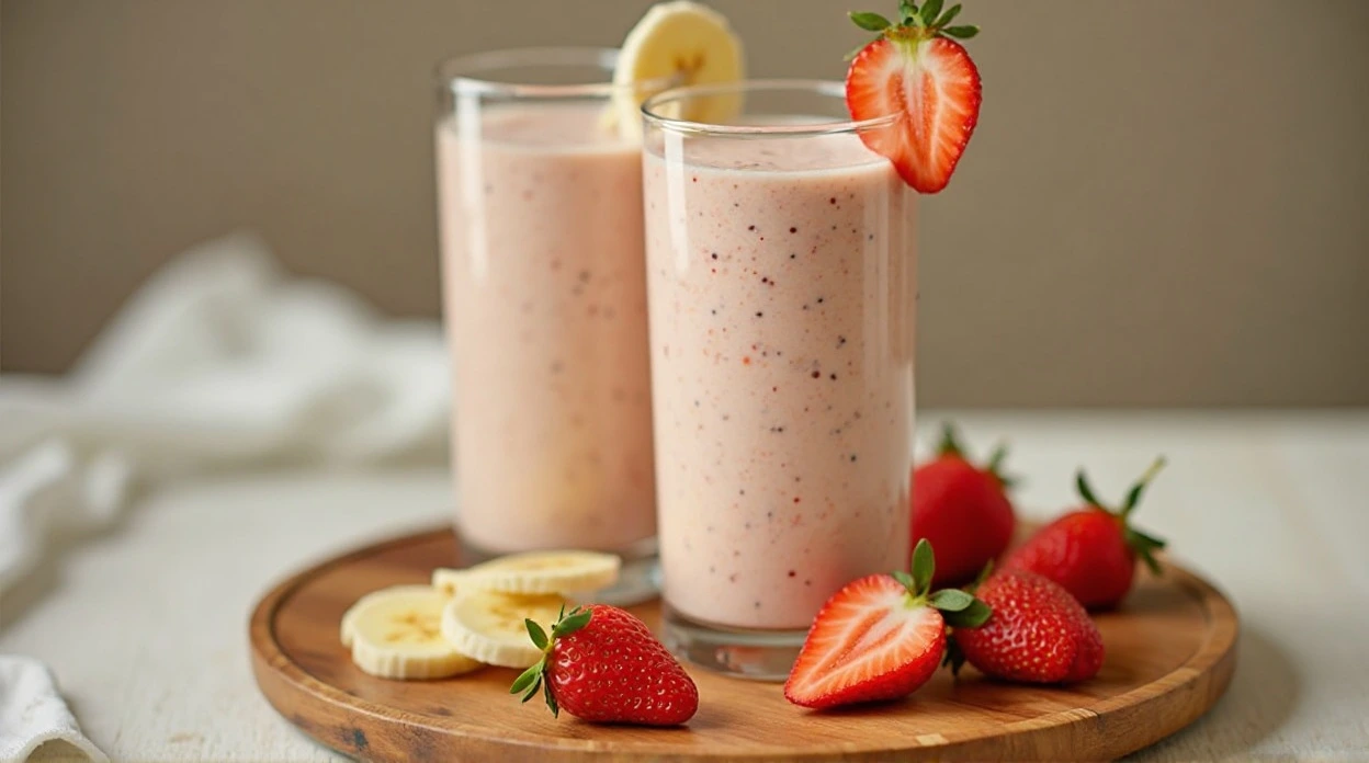 Strawberry Banana Smoothie