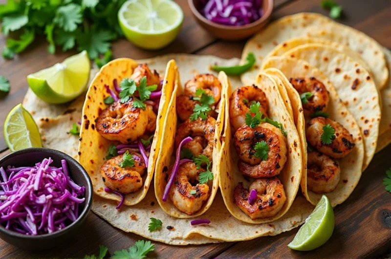 Easy Shrimp Tacos