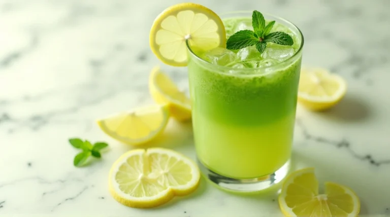 matcha lemonade