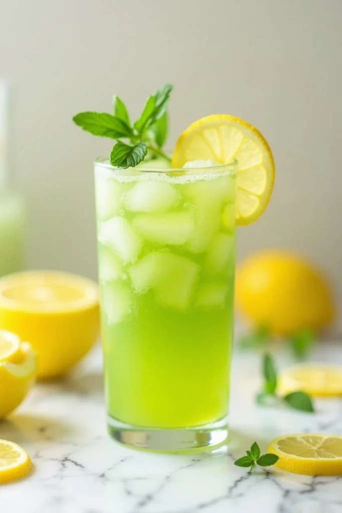 matcha lemonade