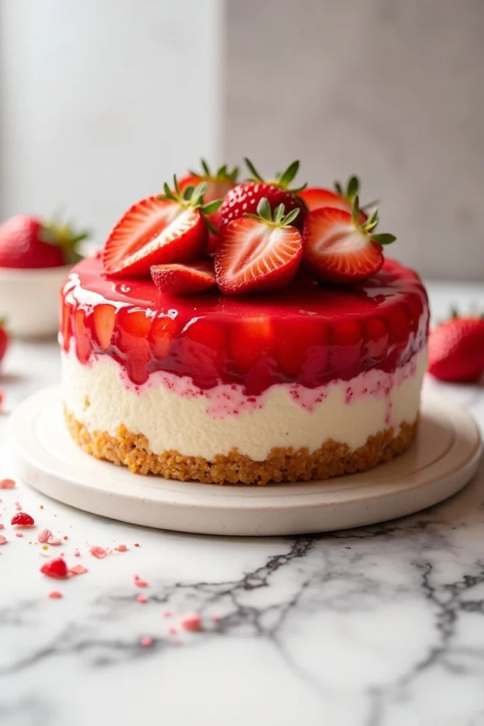 strawberry cheesecake recipe