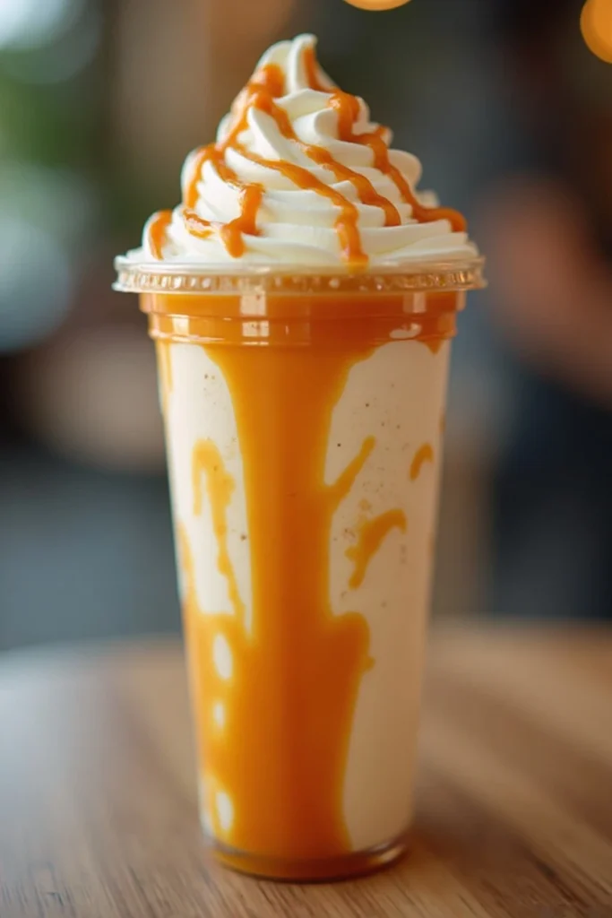 Caramel Ribbon Crunch Frappuccino