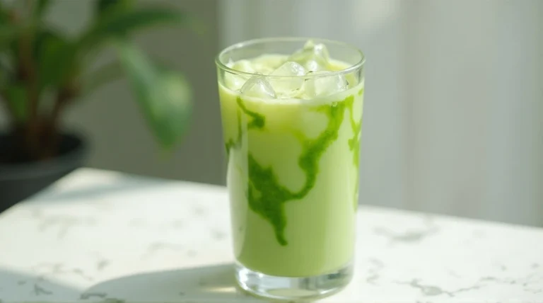 Iced Matcha Latte Recipe