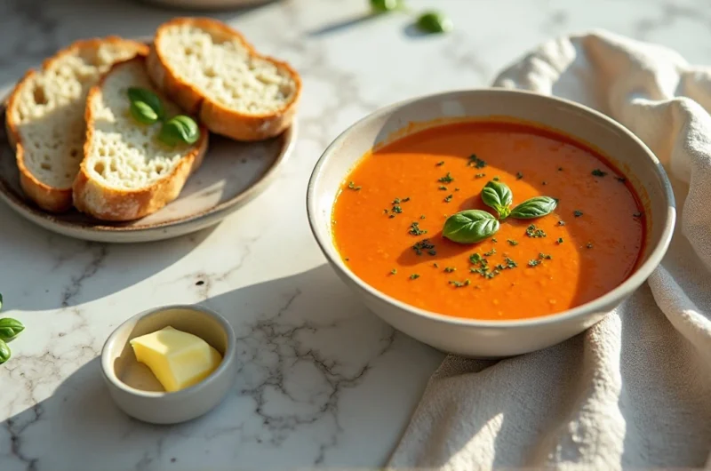 Creamy Tomato Basil Soup