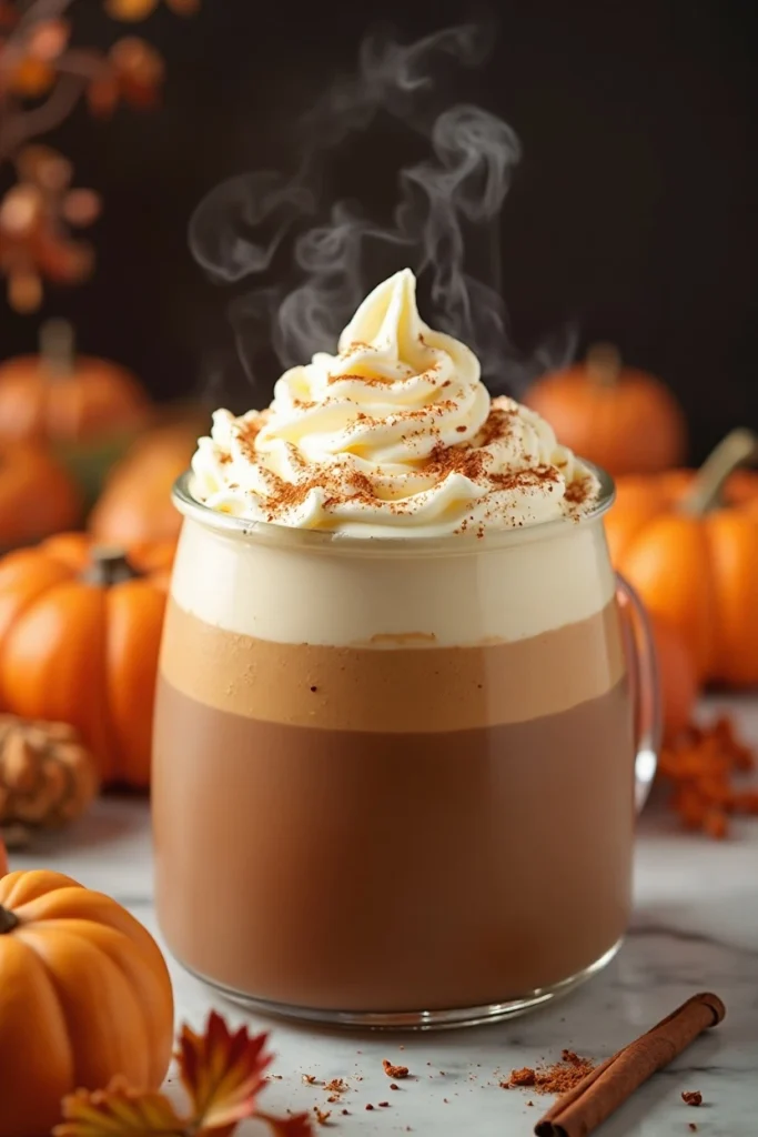 pumpkin spice hot chocolate