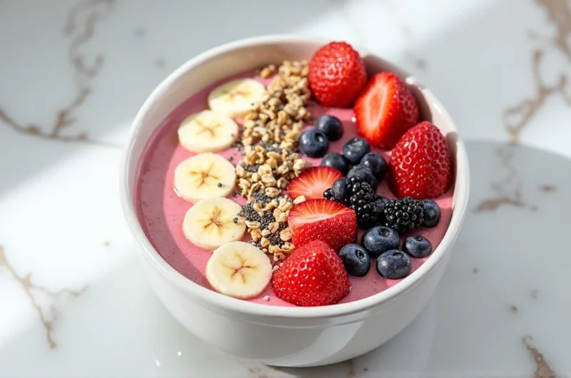 Berry Bliss Smoothie Bowl Recipe