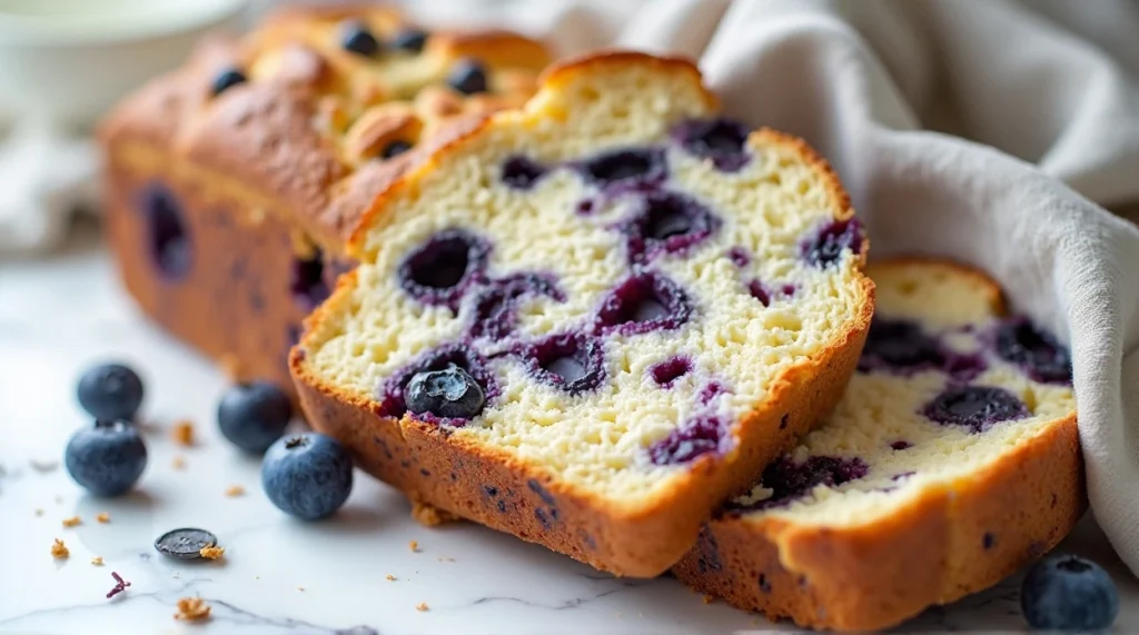 blueberry cream cheese loaf