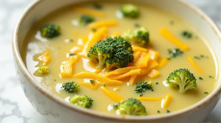 broccoli cheddar soup