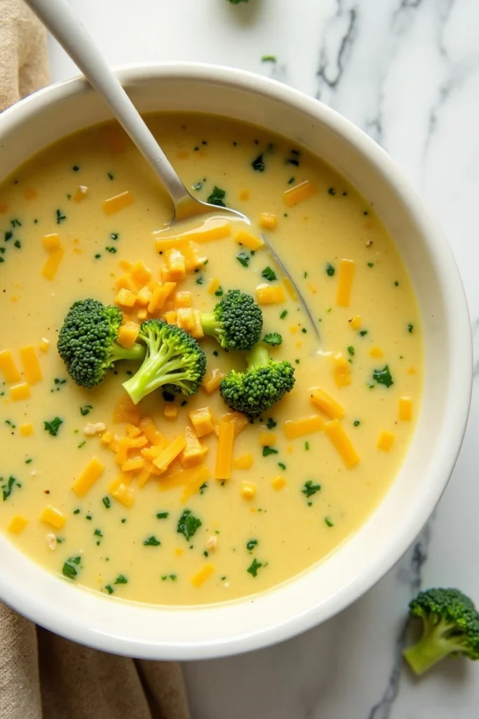broccoli cheddar soup