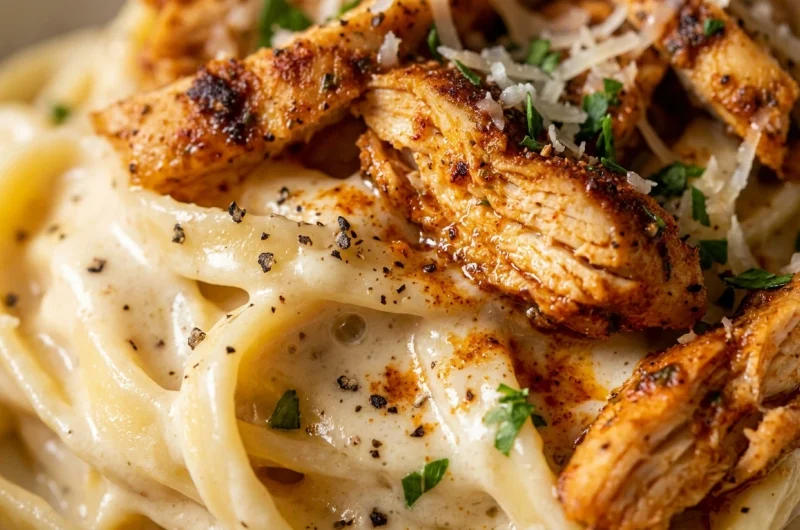 Creamy Cajun Chicken Alfredo Pasta Ready in 30 Minutes