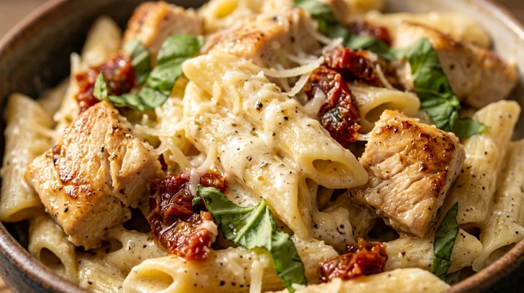 Creamy Sun-Dried Tomato Chicken Pasta