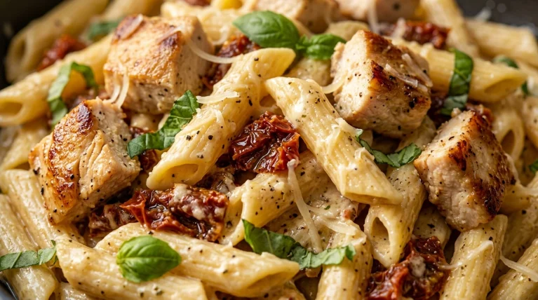Creamy Sun-Dried Tomato Chicken Pasta