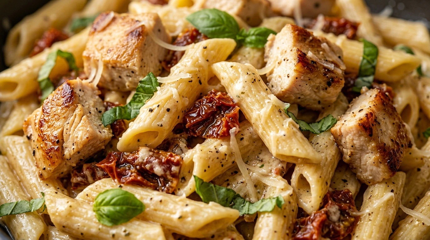 Creamy Sun-Dried Tomato Chicken Pasta